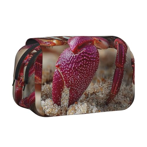 Khkbnb Federmäppchen mit großem Fassungsvermögen, Federmäppchen, Schreibwaren-Organizer, Kosmetiktasche, Bürobedarf von Khkbnb