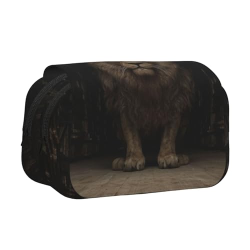 Khkbnb Federmäppchen mit großem Fassungsvermögen, Federmäppchen, Schreibwaren-Organizer, Kosmetiktasche, Bürobedarf von Khkbnb