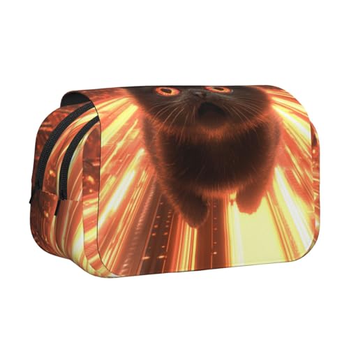 Khkbnb Federmäppchen mit großer Kapazität, Federmäppchen, Schreibwaren-Organizer, Kosmetiktasche, Bürobedarf von Khkbnb