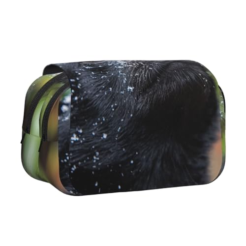 Khkbnb Federmäppchen mit großer Kapazität, Federmäppchen, Schreibwaren-Organizer, Kosmetiktasche, Bürobedarf von Khkbnb