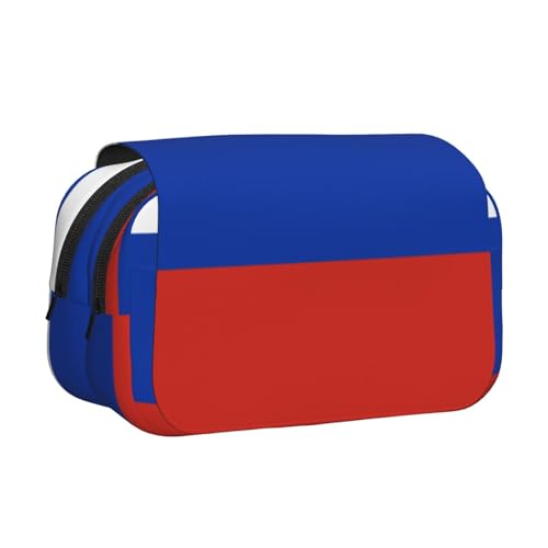 Khkbnb Federmäppchen mit russischer Flagge, großes Fassungsvermögen, Federmäppchen, Schreibwaren-Organizer, Kosmetiktasche, Bürobedarf Khkbnb Federmäppchen mit russischer Flagge, großes Fassungsvermögen, Federmäppchen, Schreibwaren-Organizer, Kosmetiktasche, Bürobedarf von Khkbnb