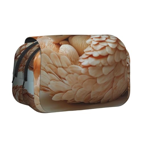 Khkbnb Niedliches Federmäppchen mit großem Fassungsvermögen, Federmäppchen, Schreibwaren-Organizer, Kosmetiktasche, Bürobedarf von Khkbnb