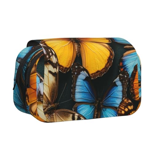 Khkbnb Schönes Federmäppchen mit großem Fassungsvermögen, Federmäppchen, Schreibwaren-Organizer, Kosmetiktasche, Bürobedarf Khkbnb Schönes Federmäppchen mit großem Fassungsvermögen, Federmäppchen, Schreibwaren-Organizer, Kosmetiktasche, Bürobedarf von Khkbnb