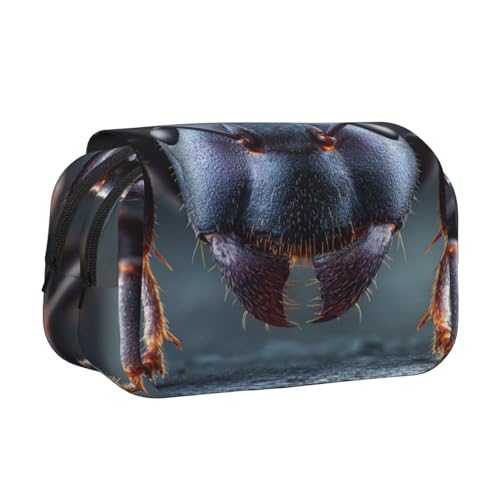 Khkbnb Vergrößerte Ameisen-Federmäppchen, Federmäppchen, Schreibwaren-Organizer, Kosmetiktasche, Bürobedarf von Khkbnb