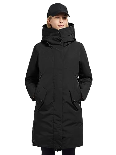 khujo Charlyn4 Frauen Mantel schwarz XXL 100% Polyester Basics, Streetwear von khujo