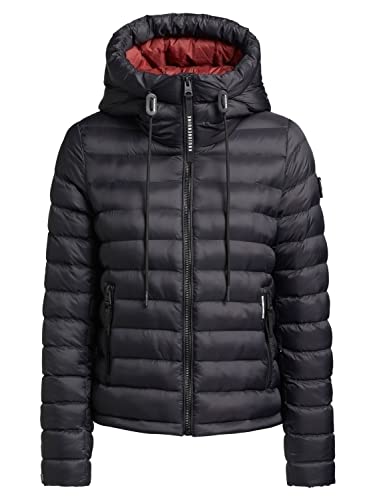 khujo Damen Jacke Lovina Shine Black Xxl von khujo