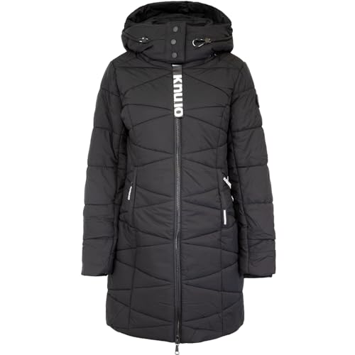 khujo Light Women Jacket Winterjacke Mantel (M, black) von khujo