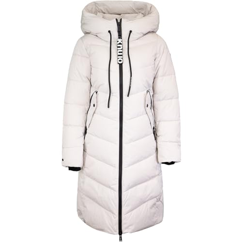 khujo Mikia Women Jacket Winterjacke Mantel Parka (DE/NL/SE/PL, Alphanumerisch, XL, Regular, Regular, COT-CRE) von khujo