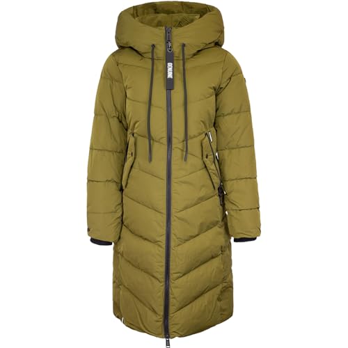 khujo Mikia Women Jacket Winterjacke Mantel Parka (DE/NL/SE/PL, Alphanumerisch, XL, Regular, Regular, OAS-GRE) von khujo