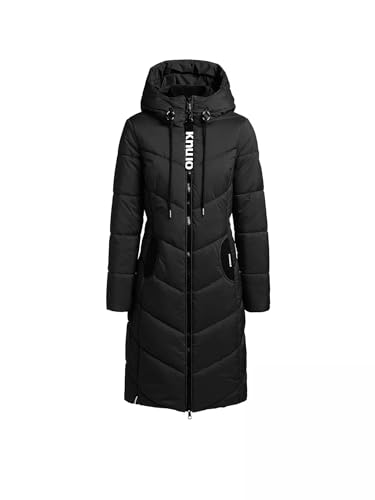 khujo Mugg Women Jacket Winterjacke Mantel (M, black) von khujo