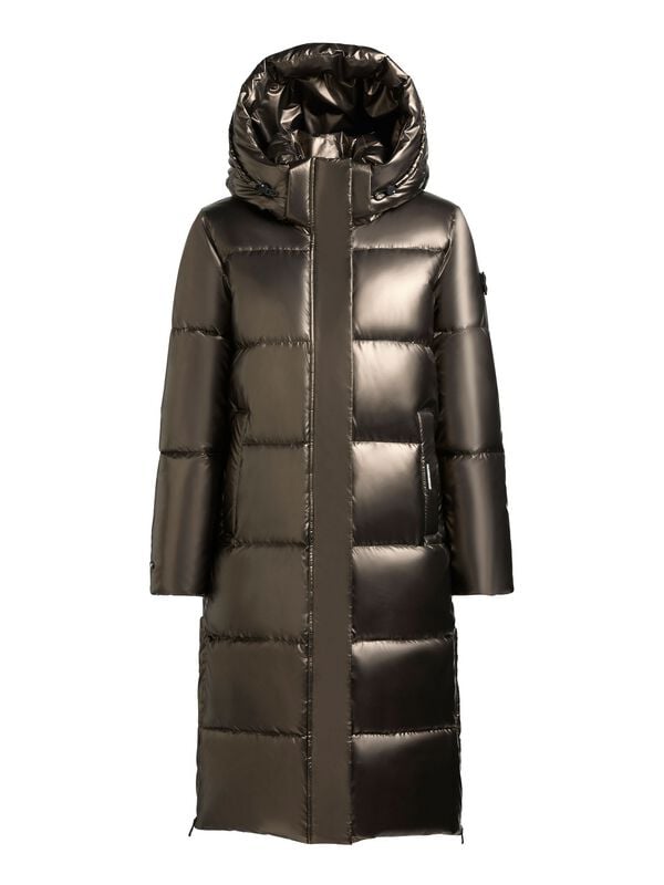 Khujo RACHEL2 SHINY Wintermantel braun in XL von Khujo