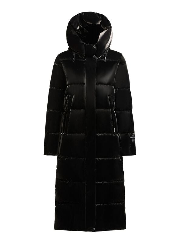 Khujo SOULANI5 SHINY Wintermantel schwarz in XS von Khujo