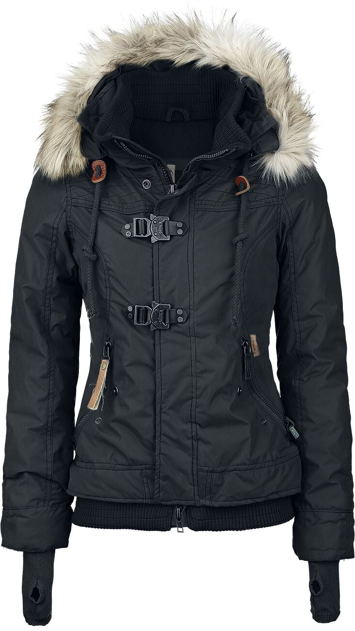 Khujo Winterjacke - Ashley - S bis M - für Damen - Größe M - schwarz von Khujo