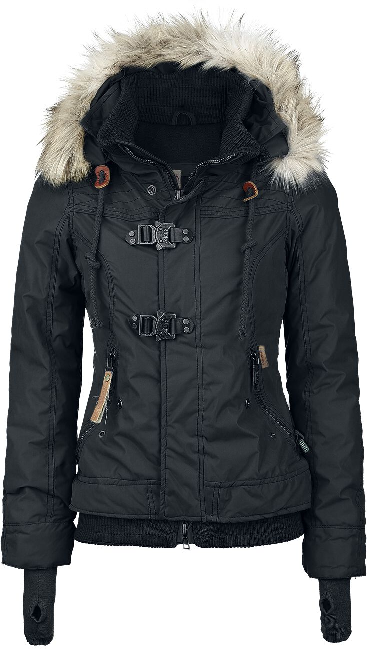 Khujo Winterjacke - Ashley - XS bis XXL - für Damen - Größe M - schwarz von Khujo