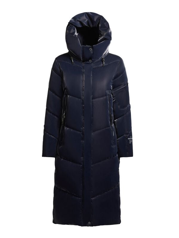 Khujo Wintermantel - PULSET SHINY - XS bis XXL - für Damen - Größe XL - dunkelblau von Khujo