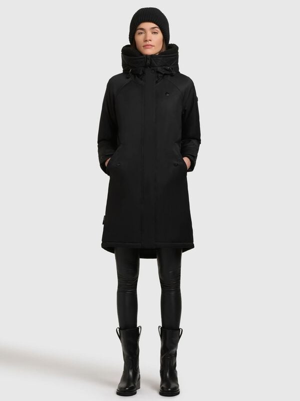 Khujo Wintermantel - Semie2 - XS bis XL - für Damen - Größe XS - schwarz Khujo Wintermantel - Semie2 - XS bis XL - für Damen - Größe XS - schwarz von Khujo