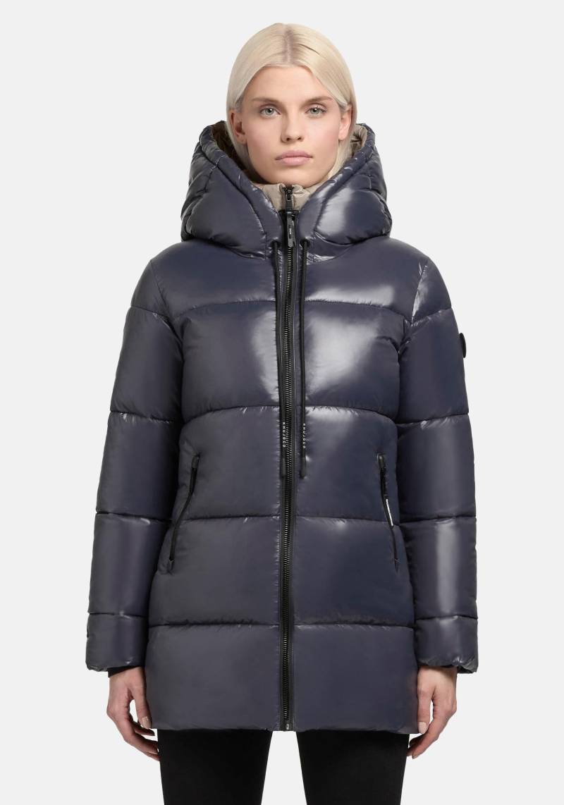 khujo Kurzmantel "Grana-YM" Glänzender kurzer gesteppter Damen Wintermantel von Khujo