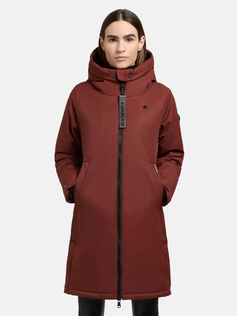 khujo Kurzmantel "Yaak3-YM" urbaner Damen Parka mit gestepptem Innenfutter von Khujo