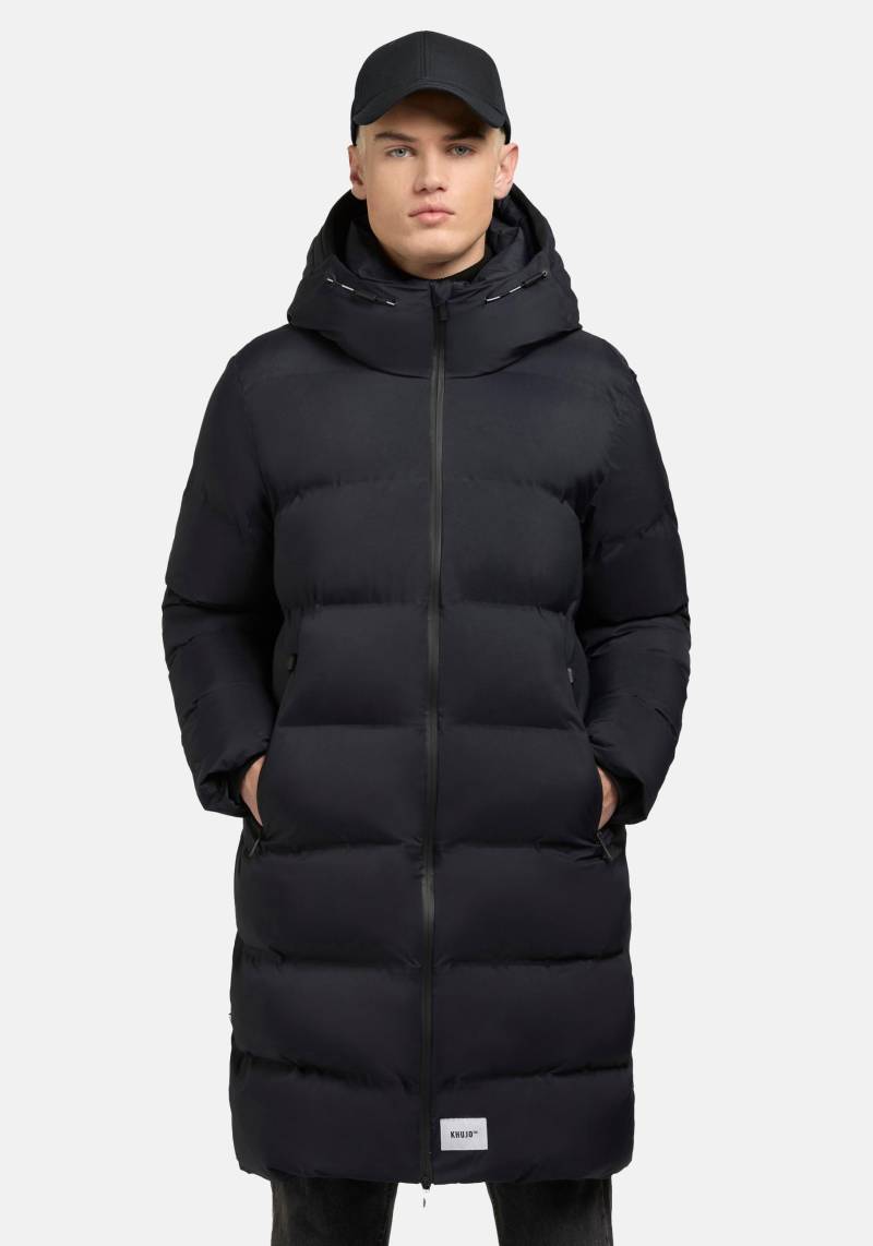 khujo Steppmantel "Caius2-YM" Stylischer Herren Wintermantel mit Kapuze von Khujo