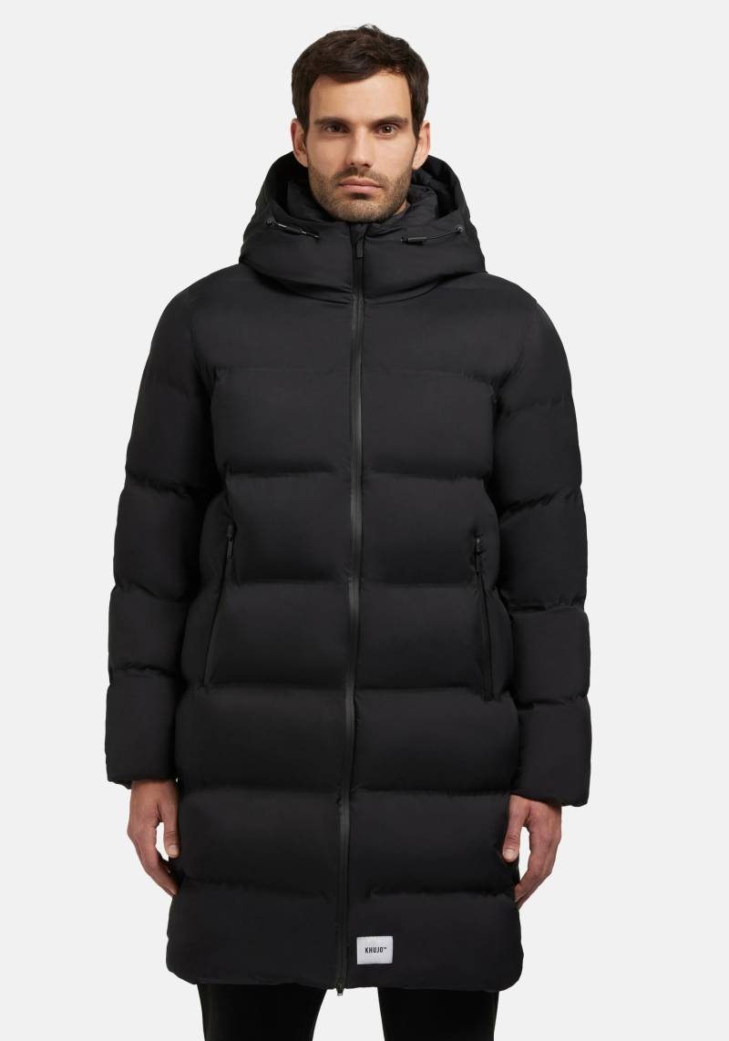 khujo Steppmantel "Caius2-YM" Stylischer Herren Wintermantel mit Kapuze von Khujo