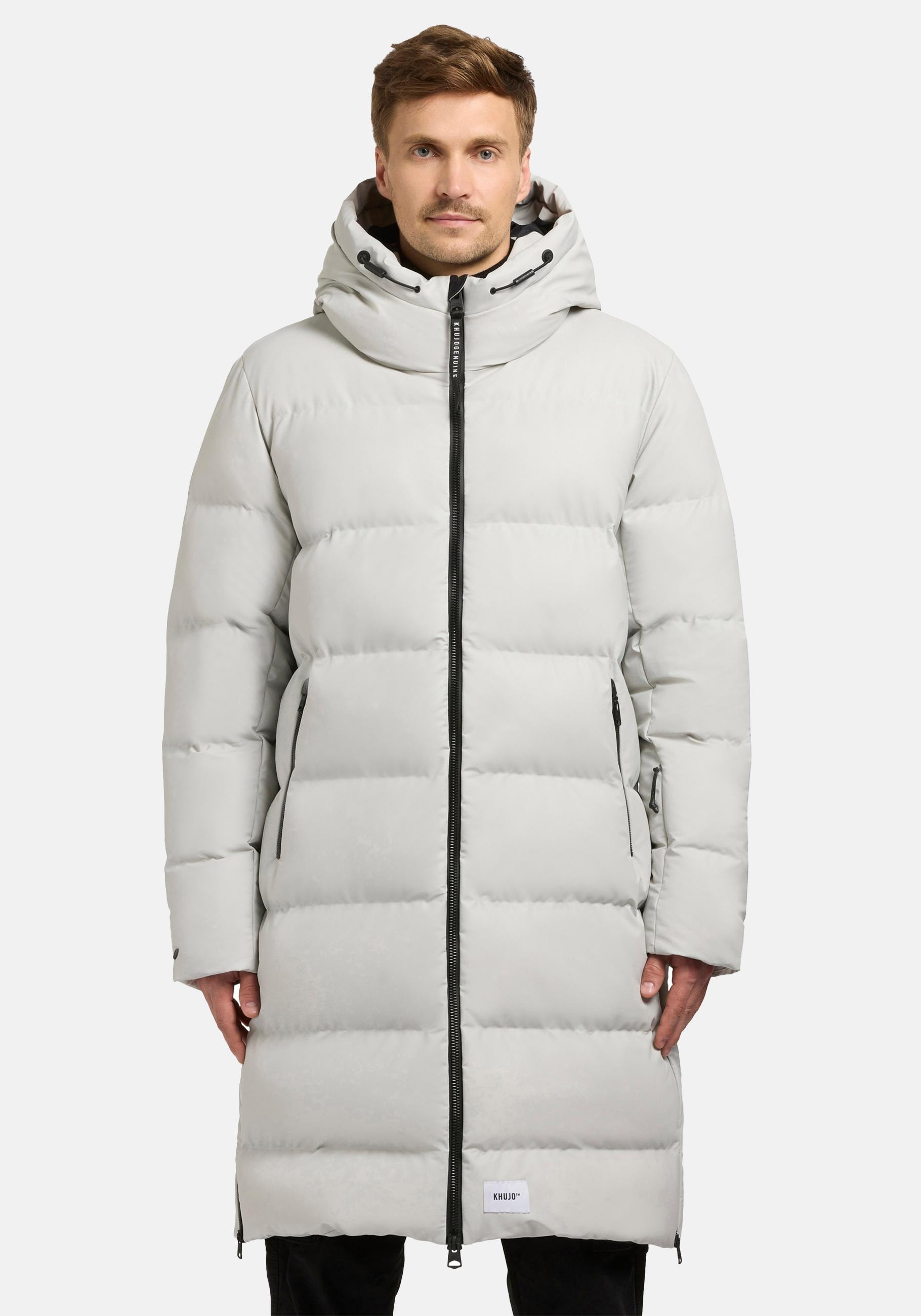 khujo Steppmantel "Earl-YM" Wasserdichter gesteppter Herren Mantel von Khujo