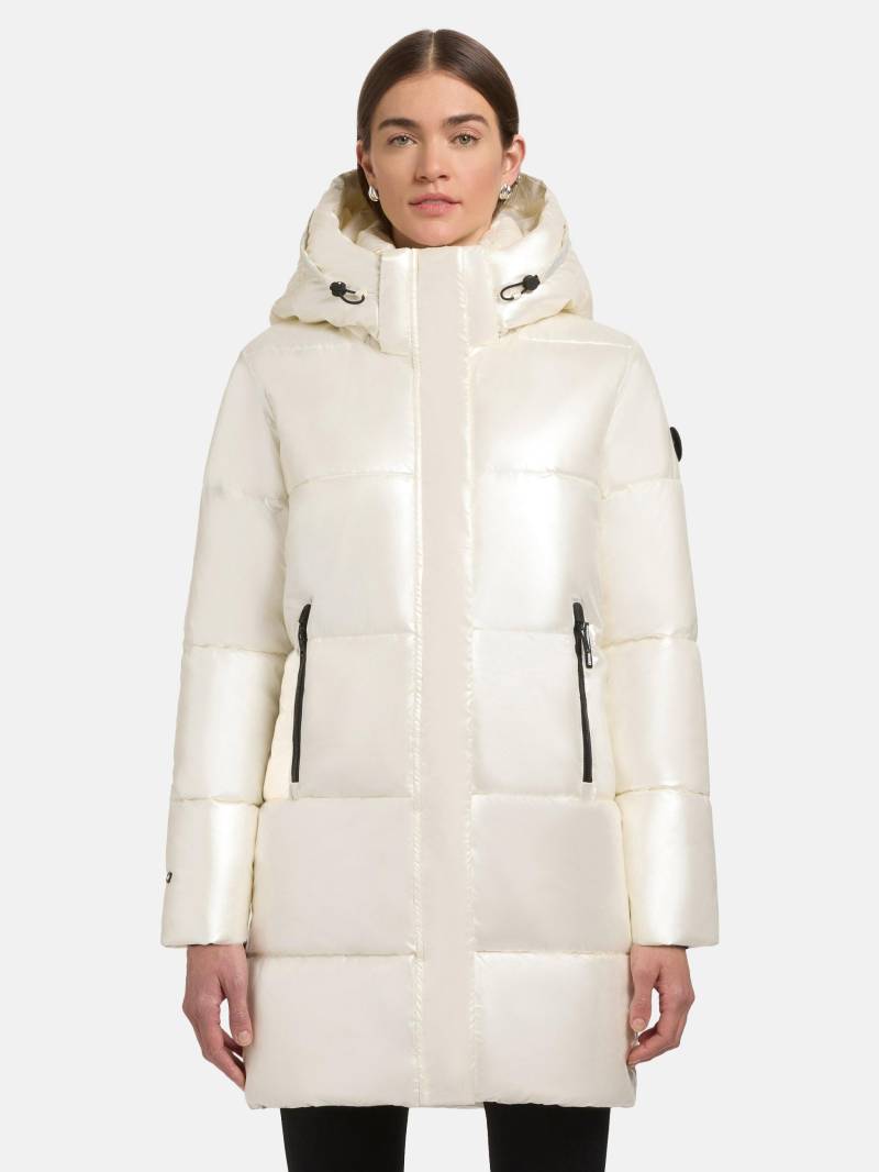 khujo Steppmantel "Haya Shiny-YM" Wasserdichter gesteppter Damen Winter Kurzmantel von Khujo