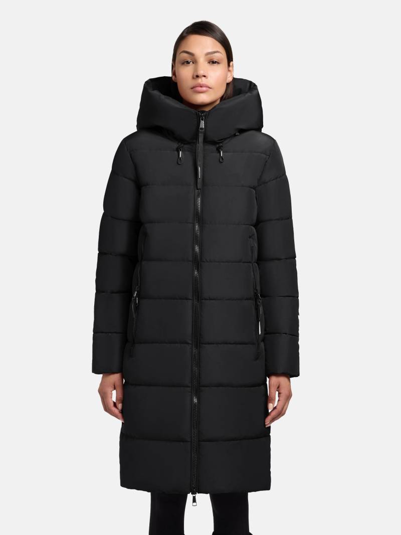 khujo Steppmantel "Jilias5-YM" warmer Damen Wintermantel mit Kapuze und großen Taschen von Khujo