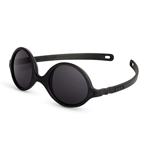 Ki ET LA Unisex-Kinder Gafa Sol de Meses Black Sonnenbrille Diabola 2.0 0-12 Monate SCHWARZ, Negro von Ki ET LA
