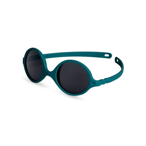 Ki ET LA Unisex-Kinder Gafa Sol de Meses Sonnenbrille Diabola 2.0 0-12 Monate Peacock Blue, No aplica von Ki ET LA