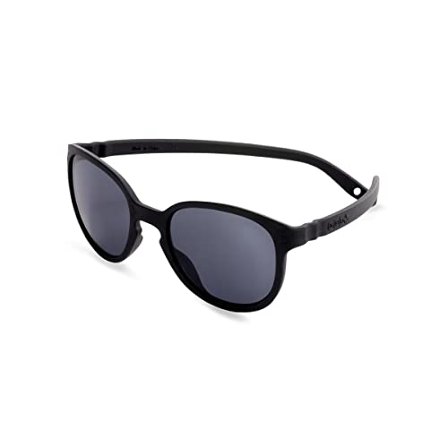 KI ET LA Unisex Kinder Wazz Sonnenbrille, Schwarz von Ki ET LA