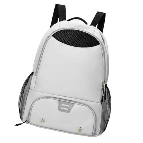 KiBcsLic Basketball Tragerucksack mit Schuhhalter für Sportliche Aktivitäten, Grau von KiBcsLic