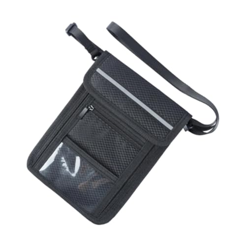KiBcsLic Brustbeutel, Geldbörse, Telefon, sicherer Organizer, durchsichtiges Fenster, blockierende Reisebrieftasche KiBcsLic Brustbeutel, Geldbörse, Telefon, sicherer Organizer, durchsichtiges Fenster, blockierende Reisebrieftasche von KiBcsLic