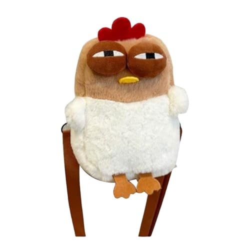KiBcsLic Chicken Crossbody Süße Hühner Umhängetasche für Partys, Outdoor, Indoor, Straße von KiBcsLic