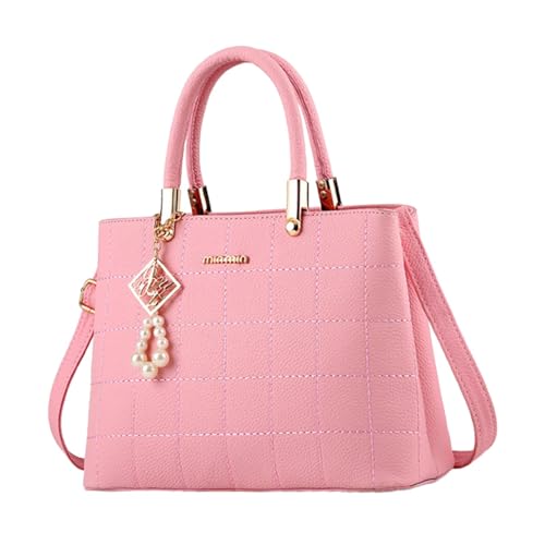 KiBcsLic Damen-Umhängetasche, Trendige Unterarmtasche für Mama, Valentinstagsgeschenke, Pendeln, Rosa KiBcsLic Damen-Umhängetasche, Trendige Unterarmtasche für Mama, Valentinstagsgeschenke, Pendeln, Rosa von KiBcsLic