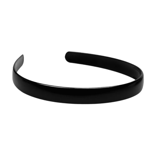 KiBcsLic Schlichtes Stirnband mit Kurzer Mode Zum Gesichtswaschen, 16 Mm Breite Kopfbedeckung, Style A von KiBcsLic