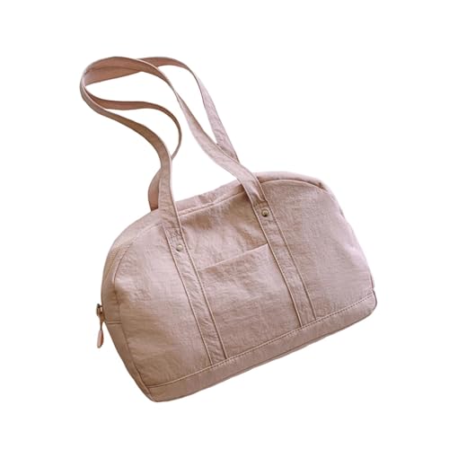 KiBcsLic Schultertasche für Damen Als Große Beuteltasche Und Unterarmtasche Eine Stilvolle Damentasche Und Handtasche Aus Stoff mit Reißverschluss für Alltag, Rosa KiBcsLic Schultertasche für Damen Als Große Beuteltasche Und Unterarmtasche Eine Stilvolle Damentasche Und Handtasche Aus Stoff mit Reißverschluss für Alltag, Rosa von KiBcsLic