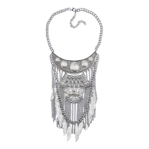 KiBcsLic Statement Halskette mit Anhänger, Bohemian Stil, Pulloverkette für Damen KiBcsLic Statement Halskette mit Anhänger, Bohemian Stil, Pulloverkette für Damen von KiBcsLic