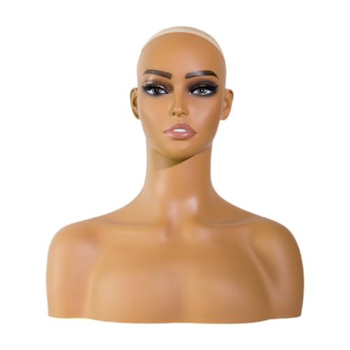 KiBcsLic Weibliche Schaufensterpuppe Kopf Büste Perücke Kopf Ständer Perücke Machen Home PVC Gliederpuppe Kopf KiBcsLic Weibliche Schaufensterpuppe Kopf Büste Perücke Kopf Ständer Perücke Machen Home PVC Gliederpuppe Kopf von KiBcsLic