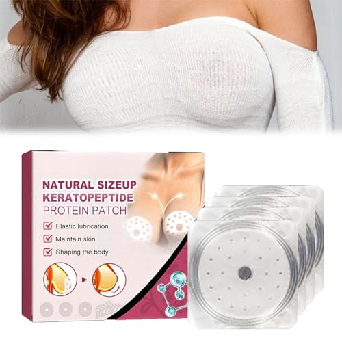 Brustvergrößerungspflaster, Breast Enhancement Patch, Keratopeptid-Protein-Brustvergrößerungs-Straffungspad, Fördert die Straffung des Liftings, Natürliches Brustnährendes Straffendes (4PC) von KiJalyelu