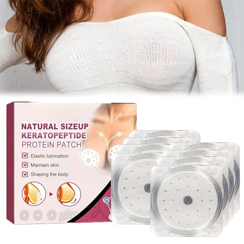 Brustvergrößerungspflaster, Breast Enhancement Patch, Keratopeptid-Protein-Brustvergrößerungs-Straffungspad, Fördert die Straffung des Liftings, Natürliches Brustnährendes Straffendes (8PC) von KiJalyelu