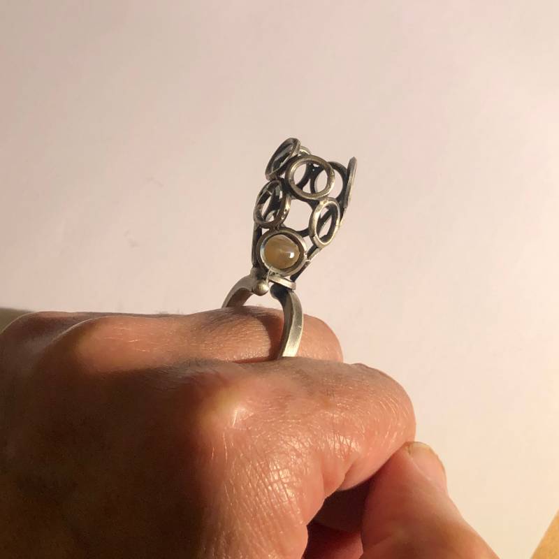 Süsswasserperle Als Ring von KiJewelleryArt