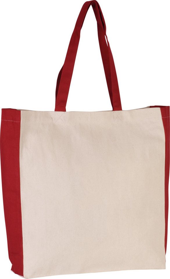 KiMOOD Einkaufsshopper Zweifarbige Tasche im Cabas-Stil von KiMOOD