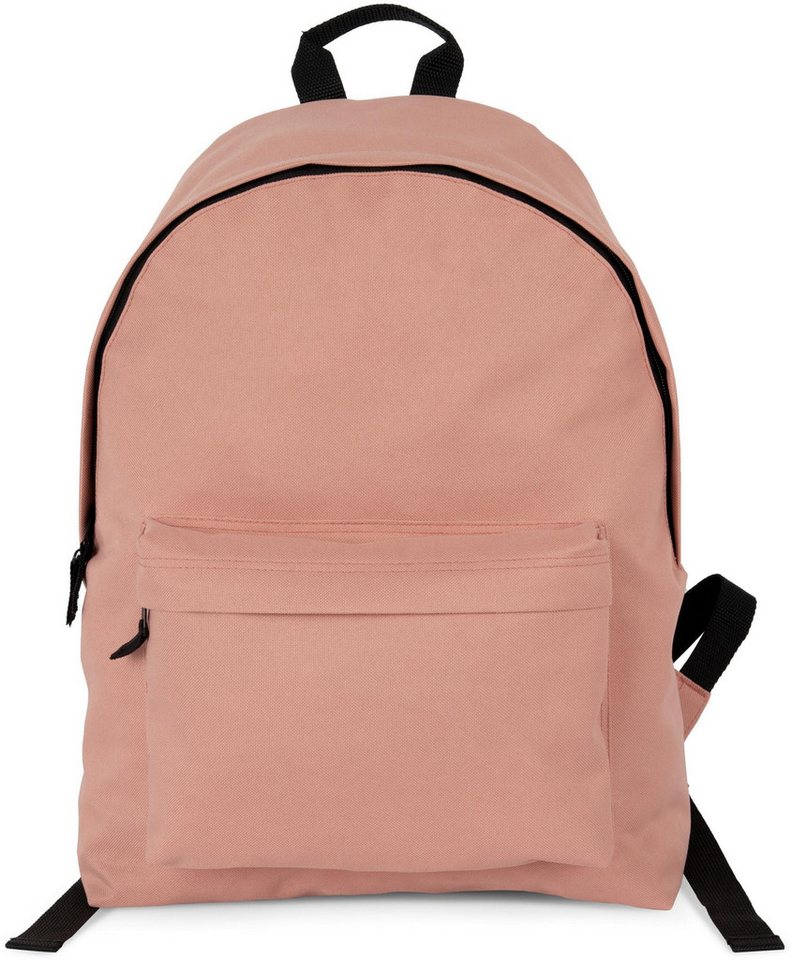 KiMOOD Freizeitrucksack Lässiger recycelter City-Rucksack mit Fronttasche von KiMOOD