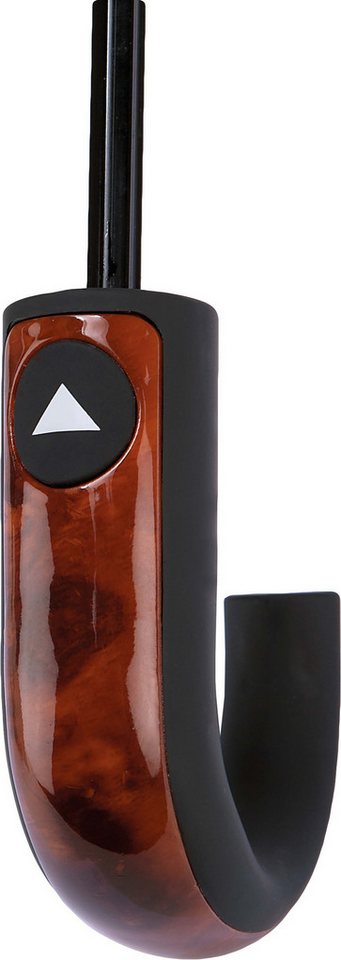 KiMOOD Trekkingschirm Klassischer Faltregenschirm mit J-griff von KiMOOD