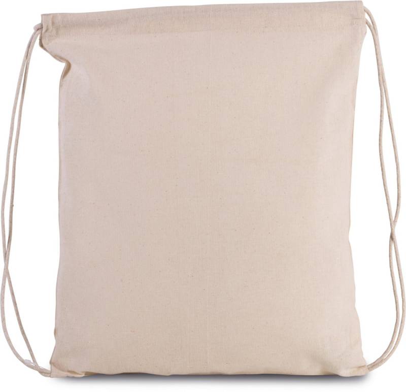 KiMOOD Turnbeutel Kleiner Rucksack aus Bio-Baumwolle mit Kordeln von KiMOOD