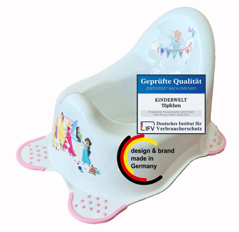 KiNDERWELT Töpfchen KiNDERWELT Premium Töpfchen für Kinder und Babys, Prinzessin Design von KiNDERWELT