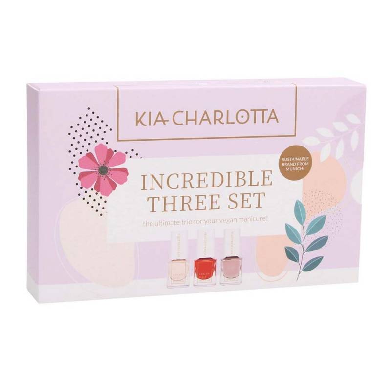 Kia Charlotta Nagellack-Set Gift Set - Incredible Three von Kia Charlotta