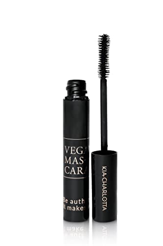 Vegane Mascara, zertifizierte Naturkosmetik & vegan, tierleidfrei, Tube 100% recycelt & recycelbar, Made in Germany, 9ml von Kia-Charlotta