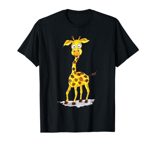 Giraffe, lustig für Kinder - T-Shirt von Kiangasi