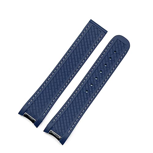 Kiaoeiuyti 20mm Uhrenband gebogenes Ende Silikon Uhrenband mit Metallanfall für Omega Gummi -Gurt Seamaster 300 Aqua Terra AT150 8900 Werkzeuge Uhrengurt Interesting life Kiaoeiuyti 20mm Uhrenband gebogenes Ende Silikon Uhrenband mit Metallanfall für Omega Gummi -Gurt Seamaster 300 Aqua Terra AT150 8900 Werkzeuge Uhrengurt Interesting life von Kiaoeiuyti